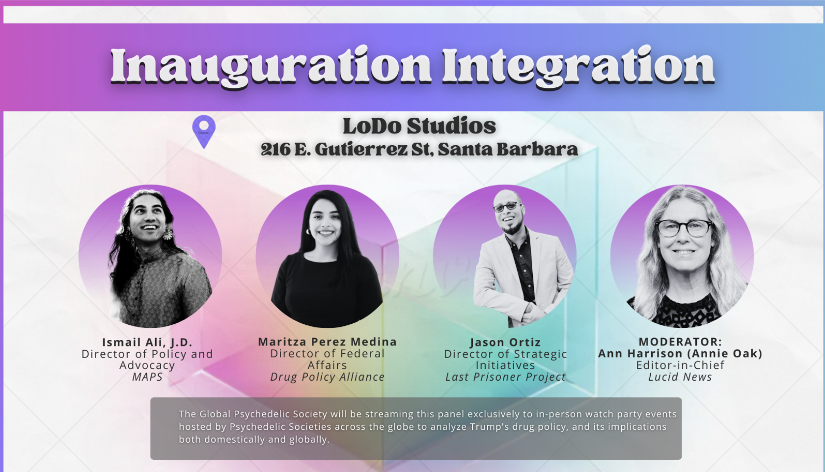 Jan 26th Inauguration Integration